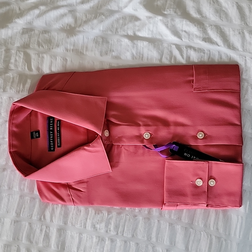 Men's Geoffrey Beene Clasisc Fit dress shirt 17 1/2 34/35
